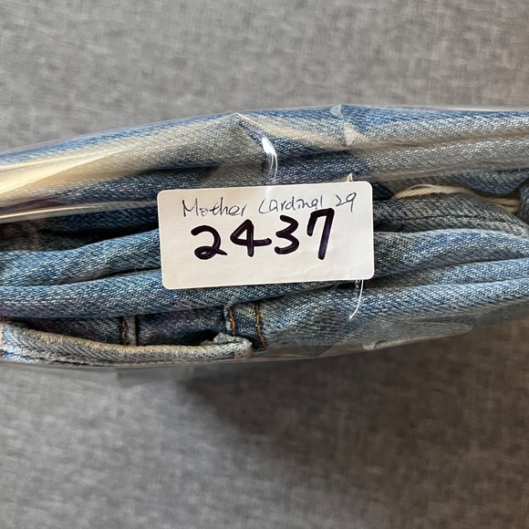 Mother Superior The High Waisted Cardinal Sinner Ankle Chew Jeans -Women's Sz 29 - Picture 12 of 12